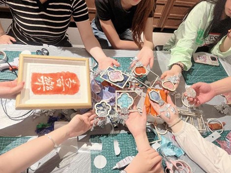 非遗活动助推五育并举—— 最靠谱的十大足球平台国贸专业员工党支部开展非遗文化实践活动